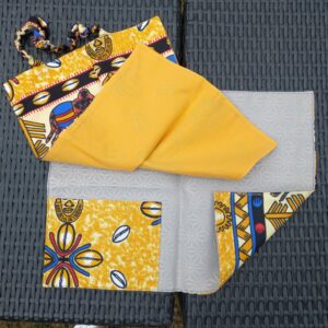 Kit panier-repas maternel - wax orange