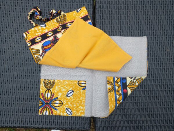 Kit panier-repas maternel - wax orange