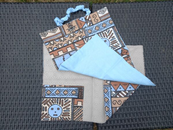Kit panier-repas maternel - wax marron