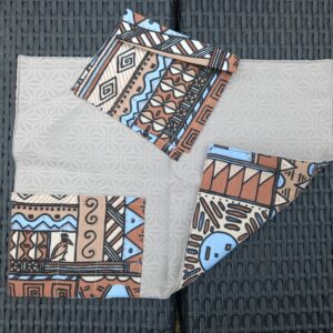 Kit panier-repas primaire - wax marron