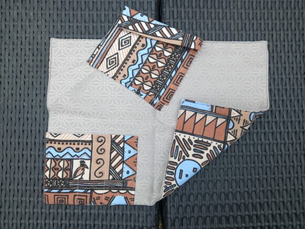 Kit panier-repas primaire - wax marron