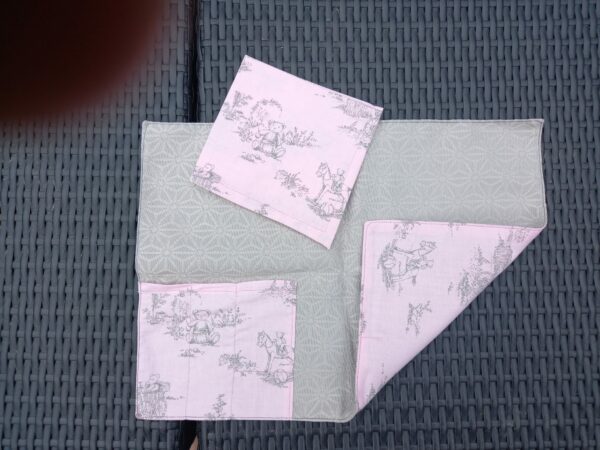 Kit panier-repas primaire - jouet rose