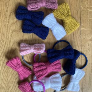 Barrette/élastique en tricot