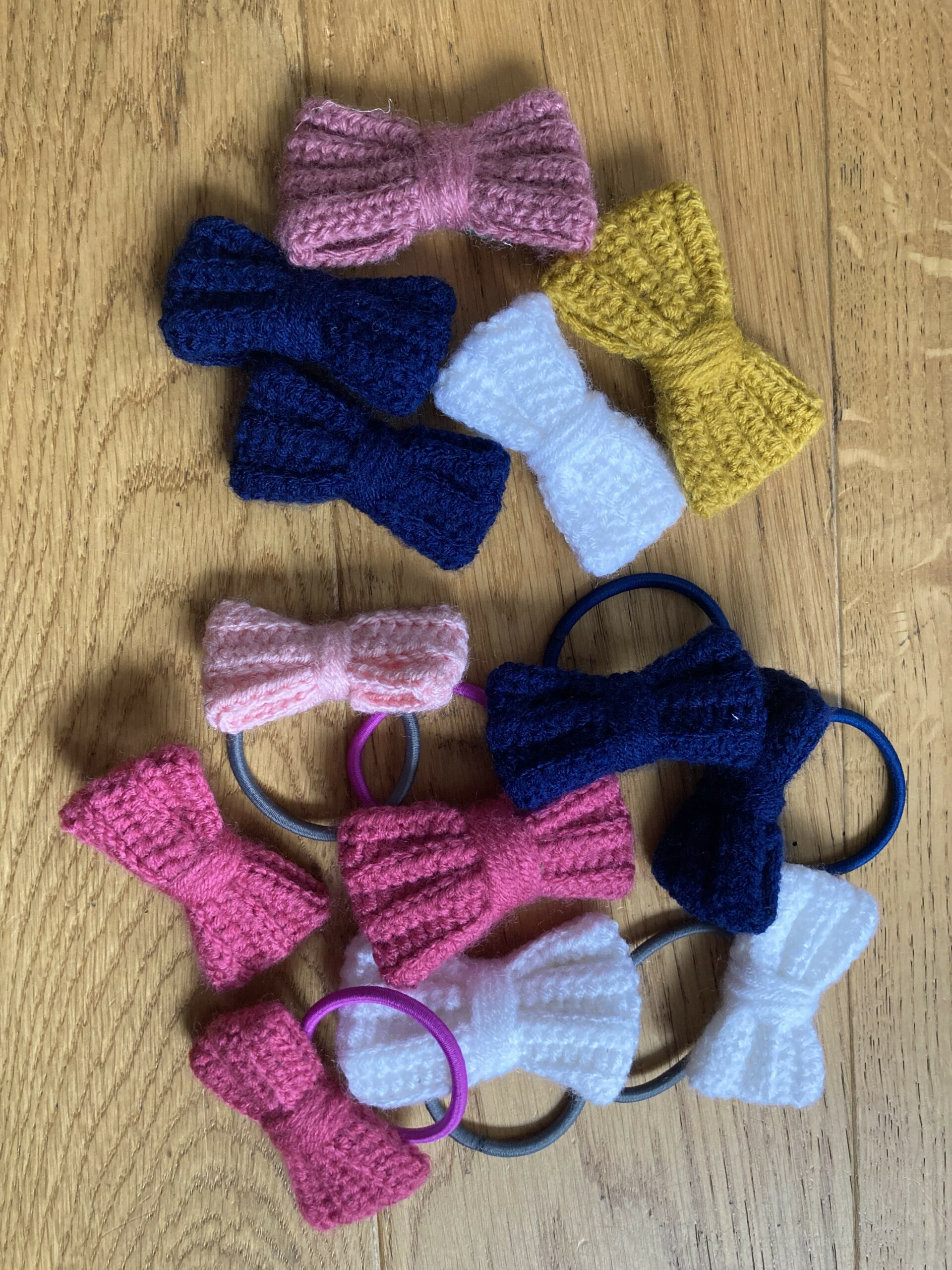 Barrette/élastique en tricot