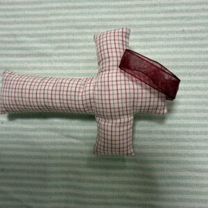 Croix en tissu sans médaille - garçon